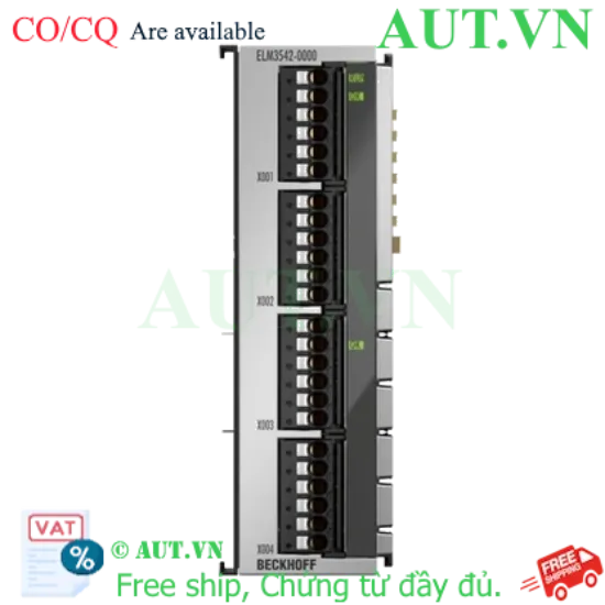 Ảnh của Beckhoff ELM3542-0000 | EtherCAT Terminal 2 Kênh Đo Cầu Điện Trở, 24-bit, TEDS