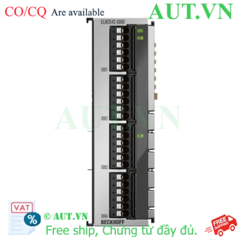 Ảnh của Beckhoff ELM3542-0000 | EtherCAT Terminal 2 Kênh Đo Cầu Điện Trở, 24-bit, TEDS