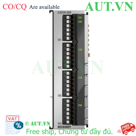 Ảnh của Module Beckhoff ELM3544-0000 | Terminal EtherCAT 4 Kênh Analog Input, Cầu Đo 24 Bit
