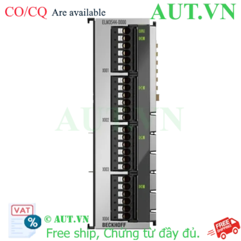 Ảnh của Module Beckhoff ELM3544-0000 | Terminal EtherCAT 4 Kênh Analog Input, Cầu Đo 24 Bit