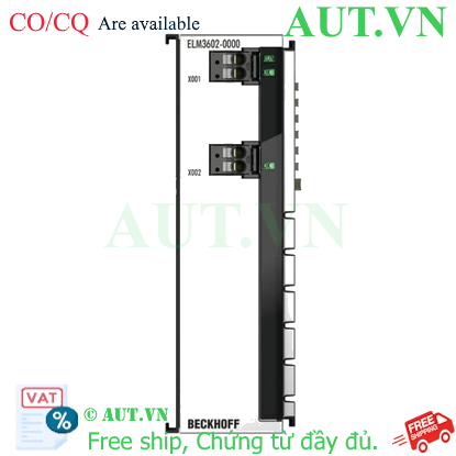 Ảnh của ELM3602-0000 | EtherCAT Terminal, 2-channel analog input, IEPE/accelerometer, 24 bit, 50 ksps