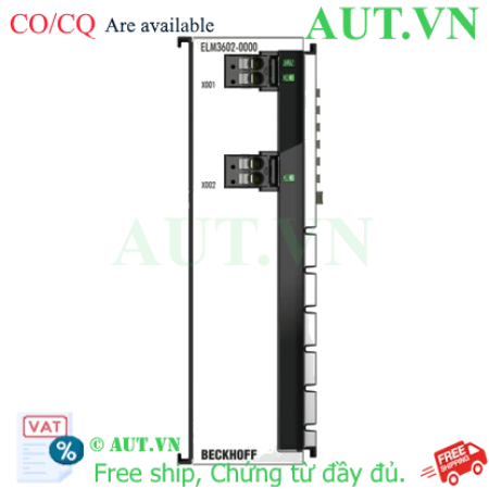 Ảnh của Beckhoff ELM3602-0000 | EtherCAT Terminal 2 Kênh Analog Input (IEPE/Accelerometer) 24-bit
