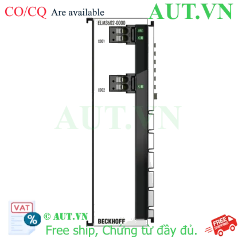 Ảnh của Beckhoff ELM3602-0000 | EtherCAT Terminal 2 Kênh Analog Input (IEPE/Accelerometer) 24-bit