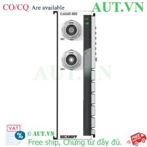 Ảnh của Bộ Thiết Bị Đầu Cuối EtherCAT ELM3602-0002 Beckhoff | Module Đầu Vào Tương Tự 2 Kênh IEPE