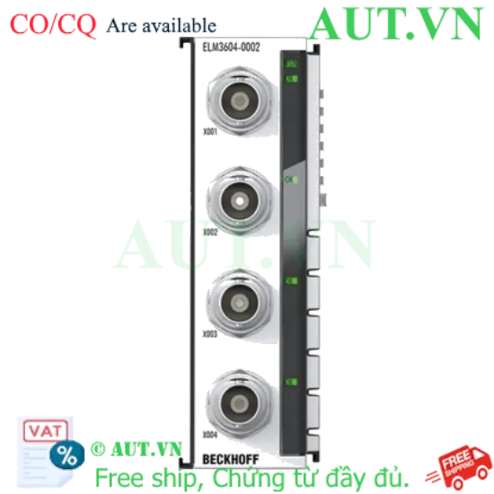Ảnh của ELM3604-0002 | Module Beckhoff EtherCAT 4 Kênh Analog Input IEPE/Accelerometer