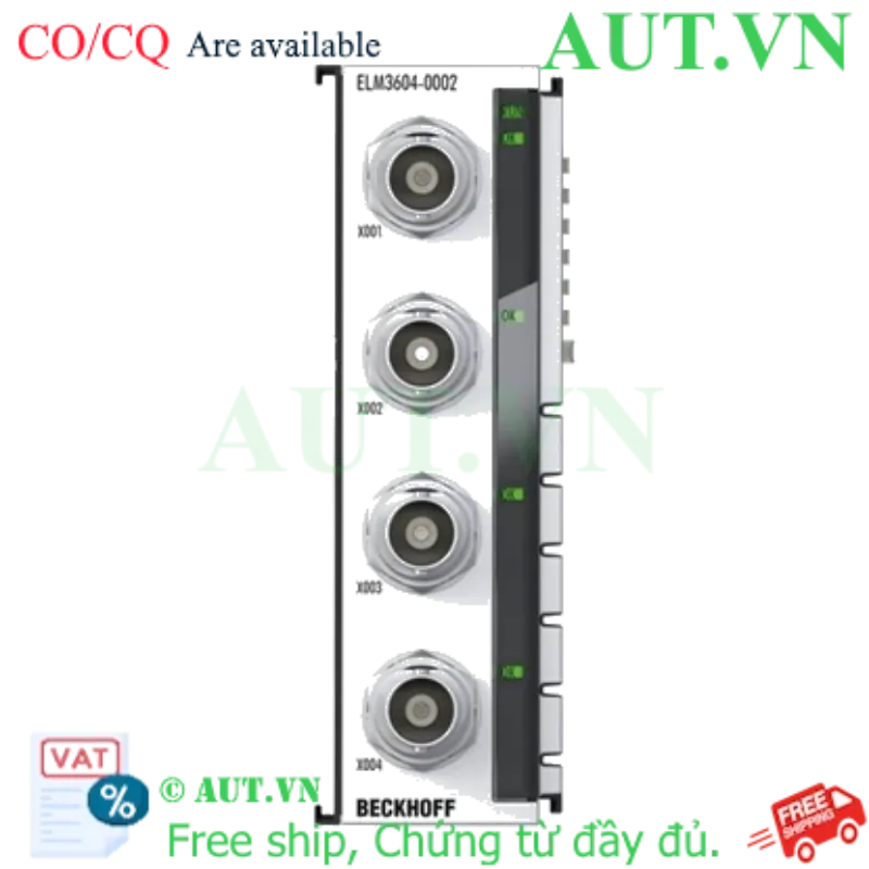 Ảnh của ELM3604-0002 | Module Beckhoff EtherCAT 4 Kênh Analog Input IEPE/Accelerometer