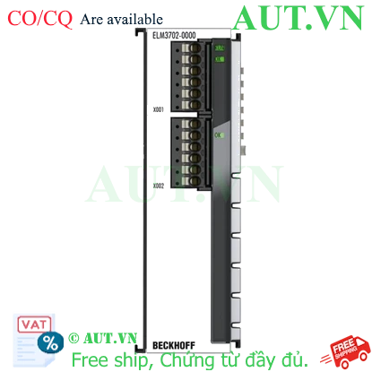 Ảnh của ELM3702-0000 | EtherCAT Terminal, 2-channel analog input, multi-function, 24 bit, 10 ksps