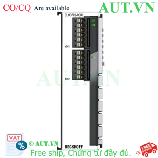 Ảnh của ELM3702-0000 | Module Analog Input 2 Kênh Beckhoff EtherCAT (24-bit, 10 ksps)