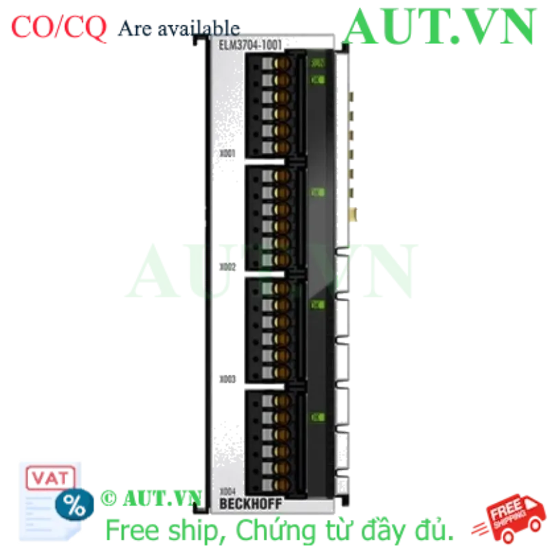 Ảnh của Module EtherCAT Beckhoff ELM3704-1001 | 4 Kênh Analog Input, 24-bit, 10ksps
