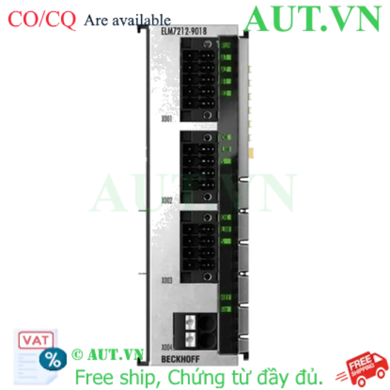 Ảnh của ELM7212-9018 | EtherCAT Terminal, 2-channel motion interface, servo motor, 48 V DC, 4.5 A, OCT, STO, Safe Motion, TwinSAFE Logic