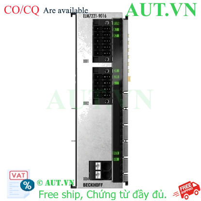 Ảnh của ELM7221-9016 | EtherCAT Terminal, 1-channel motion interface, servo motor, 48 V DC, 8 A, OCT, STO, TwinSAFE Logic