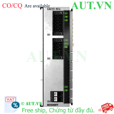 Ảnh của ELM7221-9016 | EtherCAT Terminal, 1-channel motion interface, servo motor, 48 V DC, 8 A, OCT, STO, TwinSAFE Logic