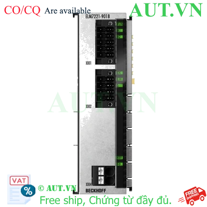 Ảnh của ELM7221-9018 | EtherCAT Terminal, 1-channel motion interface, servo motor, 48 V DC, 8 A, OCT, STO, Safe Motion, TwinSAFE Logic