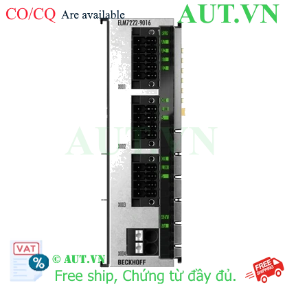 Ảnh của ELM7222-9016 | EtherCAT Terminal, 2-channel motion interface, servo motor, 48 V DC, 8 A, OCT, STO, TwinSAFE Logic