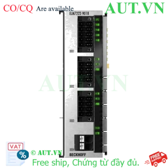 Ảnh của Beckhoff ELM7222-9018 | EtherCAT Terminal Điều Khiển Servo 2 Kênh, 48V DC, 8A, OCT