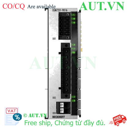 Ảnh của ELM7231-9016 | EtherCAT Terminal, 1-channel motion interface, servo motor, 48 V DC, 16 A, OCT, STO, TwinSAFE Logic