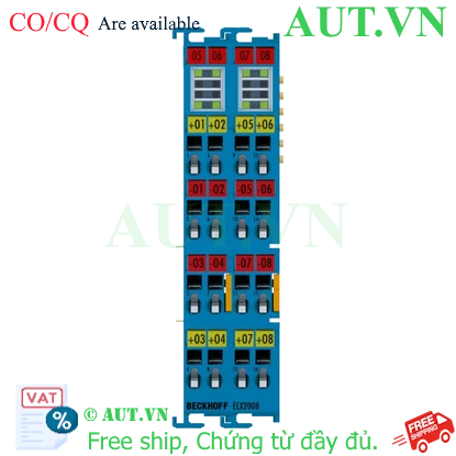 Ảnh của ELX2008 | EtherCAT Terminal, 8-channel digital output, 24 V DC, 30 mA, Ex i