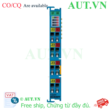 Ảnh của ELX3314 | EtherCAT Terminal, 4-channel analog input, temperature, thermocouple, 16 bit, Ex i