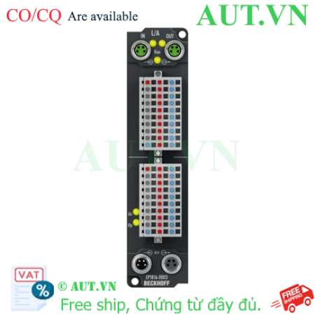 Ảnh của EP1816-0003 | EtherCAT Box, 16-channel digital input, 24 V DC, 10 µs, IP20 connector