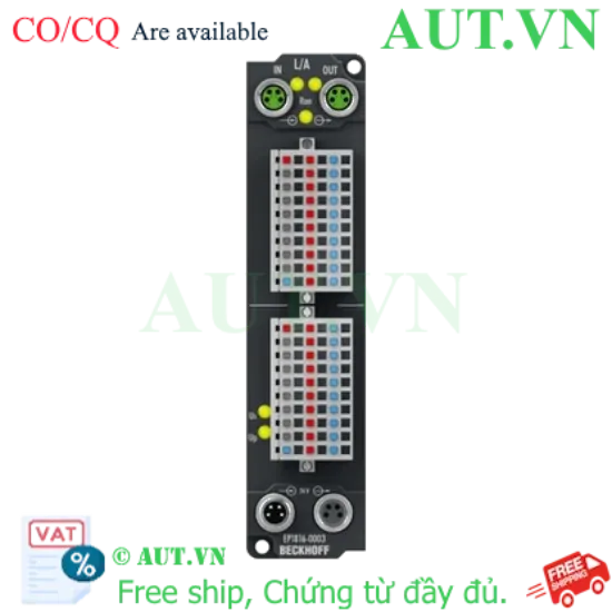Ảnh của EP1816-0003 | EtherCAT Box, 16-channel digital input, 24 V DC, 10 µs, IP20 connector
