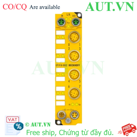 Ảnh của EP1918-0002 | EtherCAT Box, 8-channel digital input, 24 V DC, M12, TwinSAFE, TwinSAFE Logic