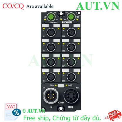 Ảnh của EP2038-0042 | EtherCAT Box, 8-channel digital output, 24 V DC, 2 A, M12, with diagnostics