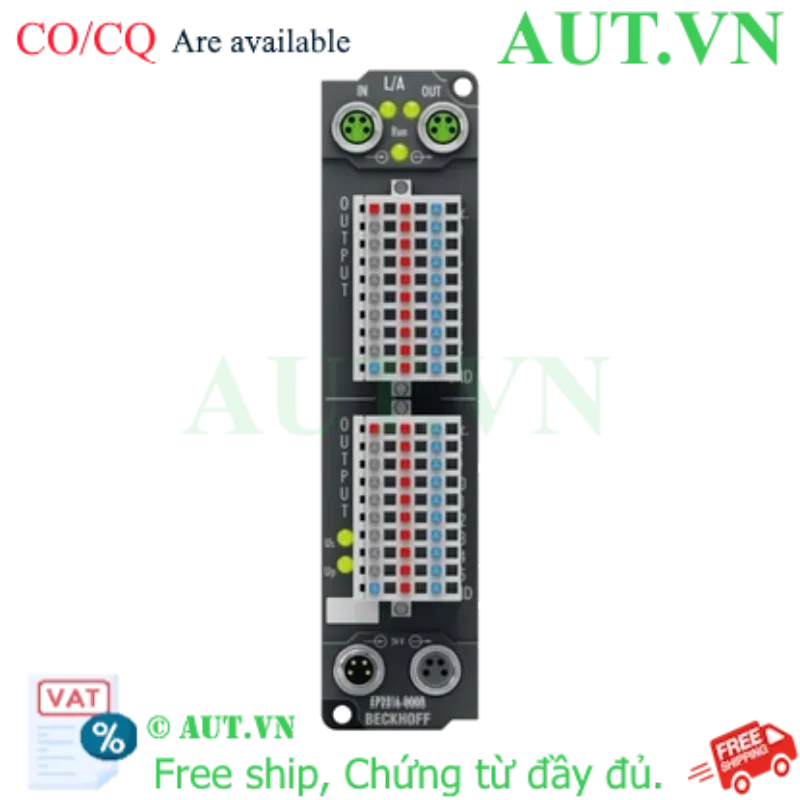 Ảnh của EP2816-0003 | EtherCAT Box, 16-channel digital output, 24 V DC, 0.5 A, IP 20 connector