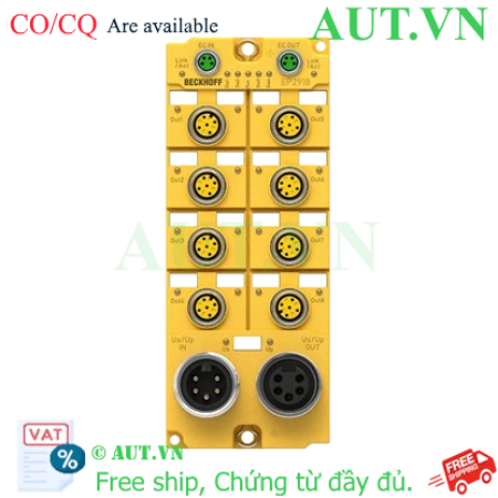 Ảnh của EP2918-0032 | EtherCAT Box, 8-channel digital output, 24 V DC, 2 A, M12, TwinSAFE, TwinSAFE Logic