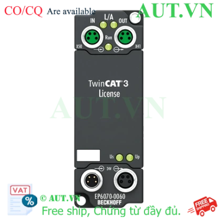 Ảnh của EP6070-0060 | EtherCAT Box, License key for TwinCAT 3.1