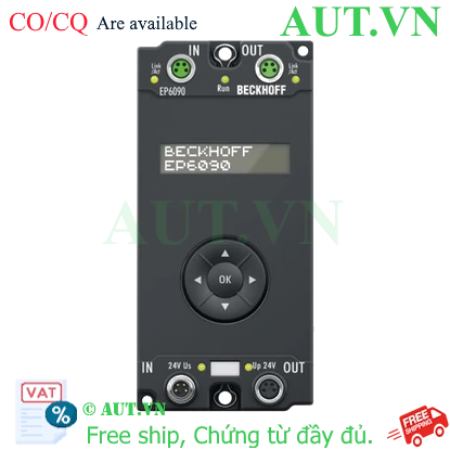 Ảnh của EP6090-0000 | EtherCAT Box, display with navigation switch, operating hours counter