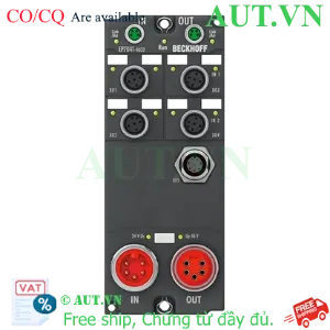 Ảnh của EP7041-4032 | EtherCAT Box, 1-channel motion interface, stepper motor, 48 V DC, 5 A, for high-speed applications, M12, with BiSS C encoder