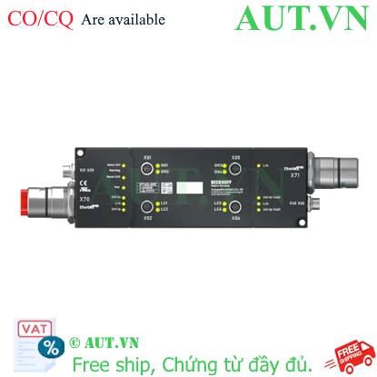 Ảnh của EP7402-0057 | EtherCAT Box, 2-channel motion interface, BLDC motor, 24 V DC, 3.5 A, M8, EtherCAT extension