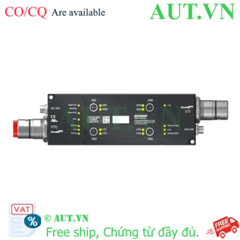 Ảnh của EP7402-0057 | EtherCAT Box, 2-channel motion interface, BLDC motor, 24 V DC, 3.5 A, M8, EtherCAT extension