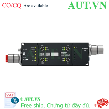 Ảnh của EP7402-0167 | EtherCAT Box, 2-channel motion interface, BLDC motor, 48 V DC, 3.5 A, M8