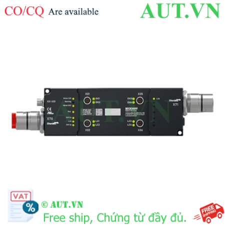 Ảnh của EP7402-0167 | EtherCAT Box, 2-channel motion interface, BLDC motor, 48 V DC, 3.5 A, M8