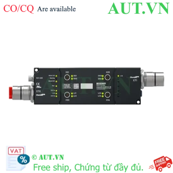 Ảnh của EP7402-0167 | EtherCAT Box, 2-channel motion interface, BLDC motor, 48 V DC, 3.5 A, M8