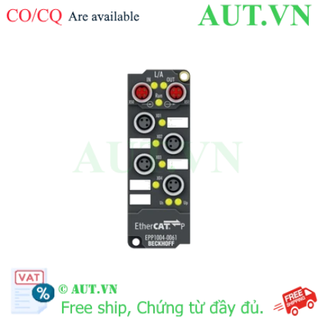 Ảnh của EPP1004-0061 | EtherCAT P Box, 4-channel digital input, 24 V DC, 3 ms, M8