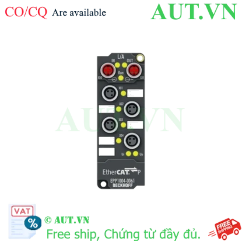 Ảnh của EPP1004-0061 | EtherCAT P Box, 4-channel digital input, 24 V DC, 3 ms, M8