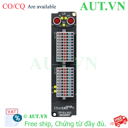 Ảnh của EPP1816-0003 | EtherCAT P Box, 16-channel digital input, 24 V DC, 10 µs, IP 20 connector