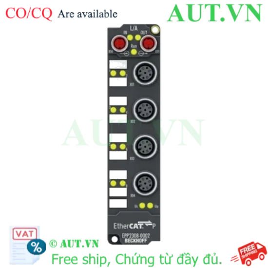 Ảnh của EPP2308-0002 | EtherCAT P Box, 4-channel digital input + 4-channel digital output, 24 V DC, 3 ms, 0.5 A, M12