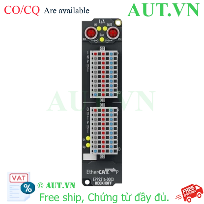 Ảnh của EPP2316-0003 | EtherCAT P Box, 8-channel digital input + 8-channel digital output, 24 V DC, 10 µs, 0.5 A, IP20 connector