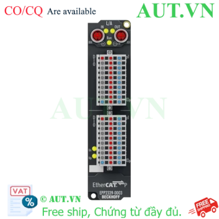 Ảnh của EPP2339-0003 | EtherCAT P Box, 16-channel digital combi, 24 V DC, 3 ms, 0.5 A, IP 20 connector