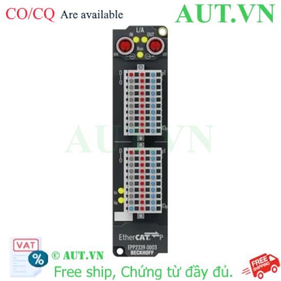Ảnh của EPP2339-0003 | EtherCAT P Box, 16-channel digital combi, 24 V DC, 3 ms, 0.5 A, IP 20 connector