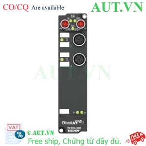Ảnh của EPP4314-1002 | EtherCAT P Box, 2-channel analog input + 2-channel analog output, multi-function, ±20 mA, 16 bit, differential, M12