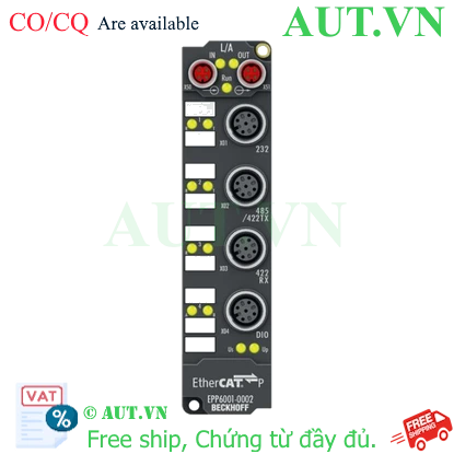 Ảnh của EPP6001-0002 | EtherCAT P Box, 1-channel communication interface, serial, RS232/RS422/RS485, M12