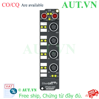 Ảnh của EPP6002-0002 | EtherCAT P Box, 2-channel communication interface, serial, RS232/RS422/RS485, M12