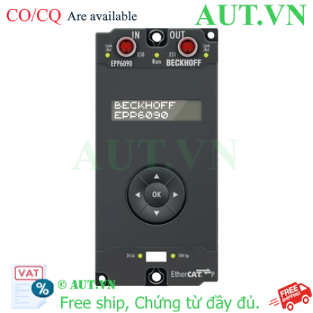 Ảnh của EPP6090-0000 | EtherCAT P Box, display with navigation switch, operating hours counter