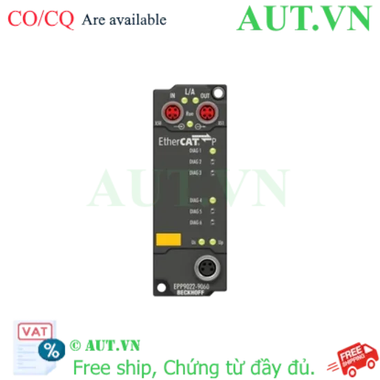 Ảnh của EPP9022-9060 | EtherCAT P Box, with voltage diagnostics, TwinSAFE SC