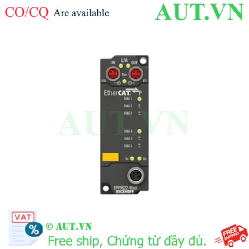 Ảnh của EPP9022-9060 | EtherCAT P Box, with voltage diagnostics, TwinSAFE SC
