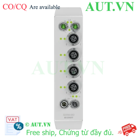 Ảnh của EQ1008-0002 | EtherCAT Box, 8-channel digital input, 24 V DC, 3 ms, M12, stainless steel
